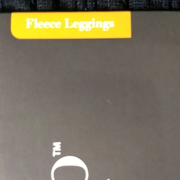 NWT West Loop Fleece Leggings, Size M/L, Black Textured - Picture 5 of 8